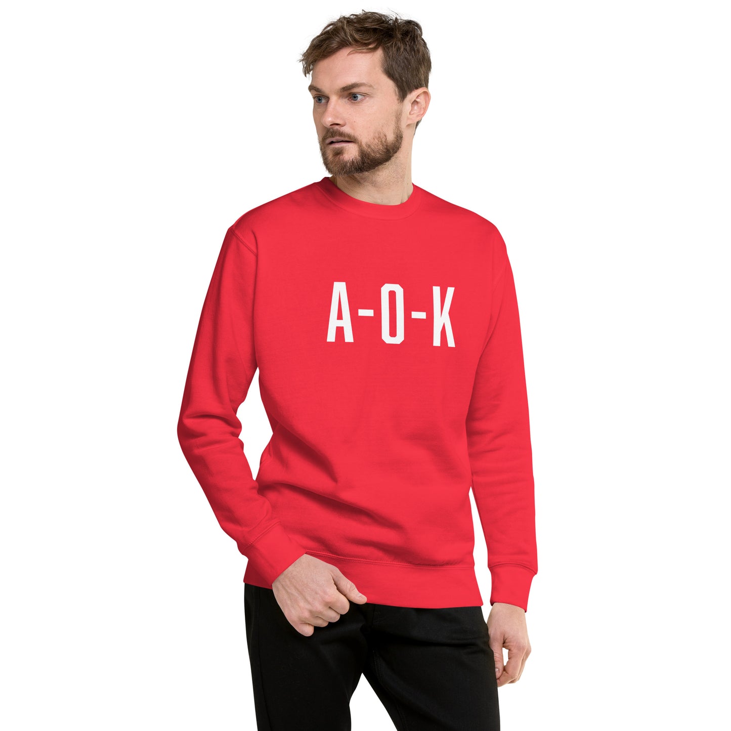 Bryson Stott "A-O-K" Red Crewneck