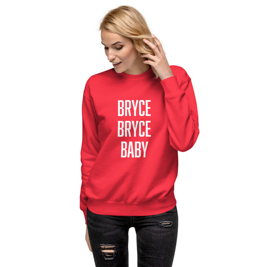 Bryce Bryce Baby Bryce Harper Red Sweatshirt