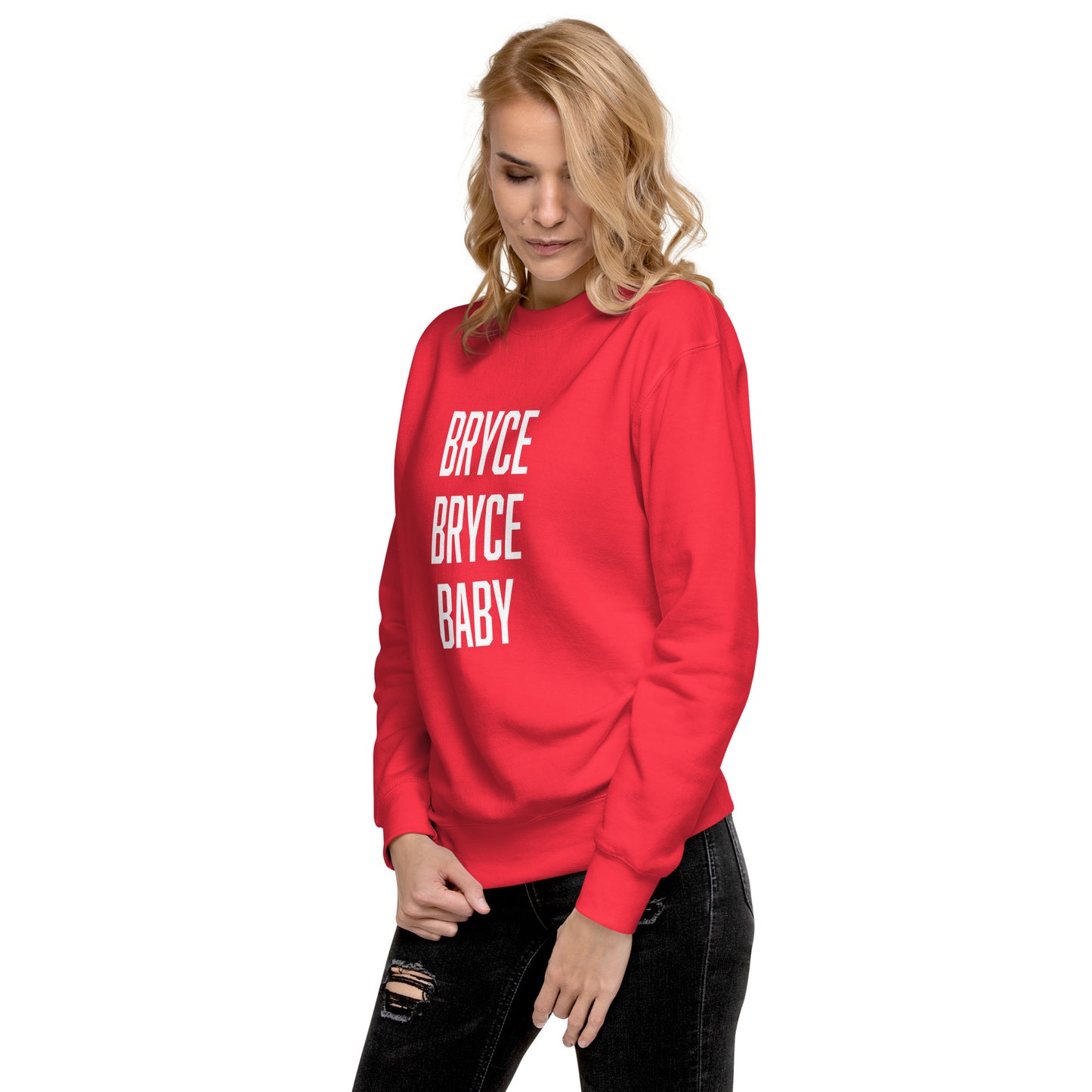 Bryce Bryce Baby Bryce Harper Red Sweatshirt